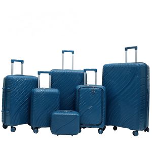 货源厂家直销新款ABS + PC拉杆箱大容量经典潮流商务休闲旅游万能箱包 - Product Image 3