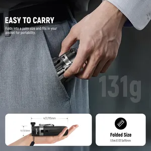 NEEWER Selfie Stick avec télécommande <span class=keywords><strong>Bluetooth</strong></span> détachable, trépied de voyage léger et pliable pour <span class=keywords><strong>iPhone</strong></span>, YouTube/TikTok, Vlogs - Product Image 5