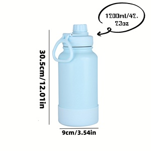 Nouvelle Gourde Thermos Isotherme Portable en Acier Inoxydable à Double Paroi pour Extérieur 2026, 1000 ml, Isolation Thermique 6-12 Heures - Product Image 2