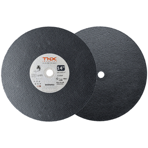 Disque de coupe abrasif industriel en acier métallique de 355 mm <span class=keywords><strong>pour</strong></span> machine à découper - Product Image 1