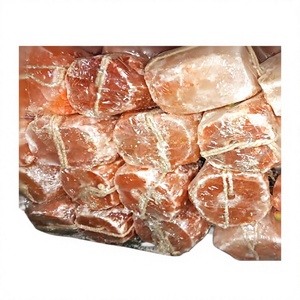 Wholesale 2025 Natural <b>Pink</b> Himalayan Round Lick Salt Lamp Premium Export Animal Feed for Horse Cattle Dog Salt lamps - Product Image 1