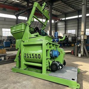 Malaxeur <span class=keywords><strong>à</strong></span> béton <span class=keywords><strong>à</strong></span> double arbre JS1500, haute performance, capacité 1,5 m³, mélangeur de <span class=keywords><strong>ciment</strong></span> <span class=keywords><strong>à</strong></span> agitation forcé pour centrale <span class=keywords><strong>à</strong></span> béton prêt <span class=keywords><strong>à</strong></span> l'emploi et infrastructures - Product Image 1