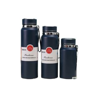 Modern Stainless Steel Double Wall Leak-Proof Vacuum <b>Thermos</b> Cup 304 Large Capacity 6-12 Hours Hot Business Gift Outdoor Use - Product Image 2