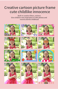 D800 dessin animé jeux caméras Selfie photographie et enregistrement vidéo thermique impression instantanée appareil photo numérique pour les enfants - Product Image 6