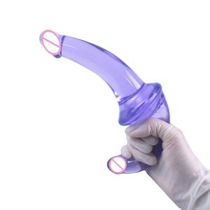 Mainan Dewasa TPR Berkualitas Tinggi Harga Terjangkau untuk Wanita, Dildo Anal dan Vagina Tanpa Bau, <span class=keywords><strong>Penis</strong></span> Dildo Karet Buatan - Product Image 3