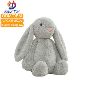 कस्टम 25 सेमी 35 सेमी 45 सेमी नरम बनी हुई प्लसी पी कपास बच्चे सो रहे खरगोश प्लग खिलौने - Product Image 2