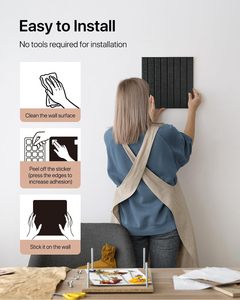 Panneaux Acoustiques Décoratifs en Fibre de Polyester pour Bureau, Maternelle, Cinéma, KTV - Isolation Sonore Murale - Vente Chaude - Product Image 2