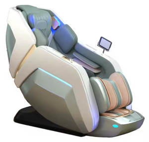 2025 Best New Rail 3D 4D Luxury Zero Gravity Massager with Adjustable Recliner SPA Shiatsu Chair - Product Image 4