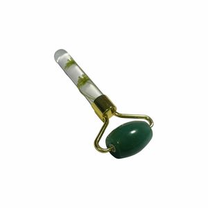 Factory Wholesale Green Aventurine Face <b>Roller</b> Flower Rod <b>Roller</b> <b>Massage</b> Tools - Product Image 1