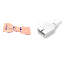Capteur Spo2 Nell DS-100A 7 broches, non oxygénant, jetable, pour nouveau-né, adulte, nourrisson