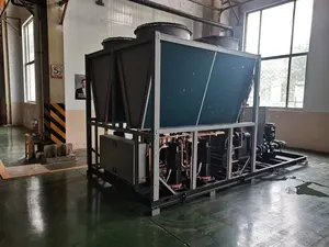 Consegna veloce e prezzo economico raffreddamento refrigeratore industriale 250KW 80HP sistema di raffreddamento ad aria da 70 tonnellate per l'industria della plastica