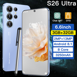 สมาร์ทโฟน S26 Ultra รุ่นใหม่ขนาด 7.3 นิ้ว 5G 12GB+512GB กล้องคู่ 48+108MP รองรับซิมคู่ ระบบ Android ปลดล็อค CDMA LTE กล้องหลัง 108MP รุ่นฝรั่งเศส - Product Image 1