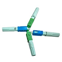 Konektor Cepat SC Tanpa Penyambungan Fusion untuk Konektor Cepat Fiber Optik untuk Sambungan Dingin pada Kabel Drop-Wire untuk Instalasi Jaringan FTTH