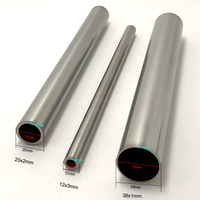 Tuyau de précision en acier inoxydable 304 diamètre extérieur 25mm diamètre intérieur 23mm 22mm 20mm 19mm poli à l'intérieur à l'extérieur OD6 à OD25mm