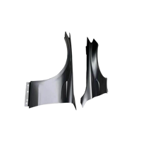 Untuk Peningkatan Bumper Depan dan Belakang Mercedes-Benz 15-21 C-Class (W205) Model ke Seri AMG C63 Baru yang Populer.