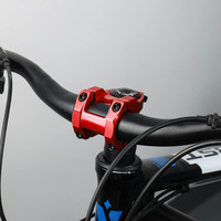 Stang Sepeda Gunung CNC |   Riser Pendek 31.8mm 0 Derajat Model Paduan Aluminium