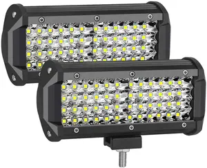 12V/24V 7 אינץ LED עבודת אורות, משאית, SUV Led ערפל אור, 144W מחוץ לכביש נהיגה אורות