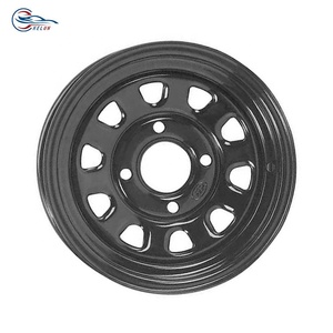 ล้อเหล็กชุบสังกะสีขนาด 12x4 สำหรับรถพ่วง - Product Image 5