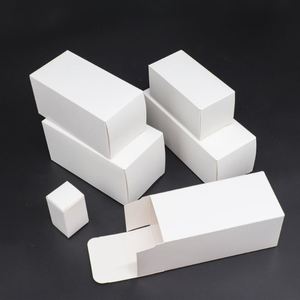 Customizable <b>Small</b> White <b>Cardboard</b> <b>Gift</b> <b>Box</b> with Logo Printing for Personal <b>Gift</b> Sets - Product Image 5