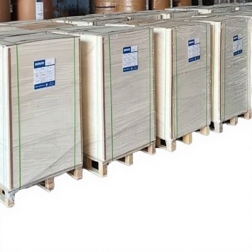 25" X 36" 100% Recyclable 12pt 15pt GC1 White Cardboard Single-Sided Coated with High Stiffness Eco-Friendly Premium Packing Box