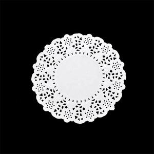 Dentelle ronde en crochet faite à la main, durable, de bonne qualité, colorée, papier pour table - Product Image 2