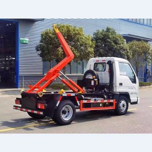 Camión de Basura FOTON Forland de 3-5 Toneladas, Diésel, Nuevo, Manual, 5 Velocidades, con Gancho de Elevación Hidráulico, Tamaño Personalizado - Product Image 3