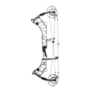 Arc à poulies STARCN neuf en alliage d'aluminium CNC, 40-70 lbs, 356 FPS, pour la chasse, 80 % de force de tir, longueur de tir réglable 25-30 pouces