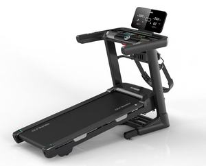 <span class=keywords><strong>Tapis</strong></span> roulant avec écran LED, connexion Bluetooth, réglage <span class=keywords><strong>de</strong></span> la pente, vitesse maximale <span class=keywords><strong>de</strong></span> 18 km/h, capacité <span class=keywords><strong>de</strong></span> charge <span class=keywords><strong>de</strong></span> 150 kg - Product Image 1