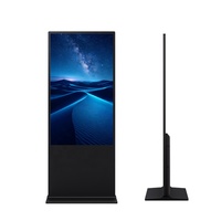 43/49/55/65 Zoll 3840x2160 Touchscreen Digital Signage Bodenstehender Kiosk mit Cloud-basiertem CMS/RDM OEM-Händler Grafikunterstützung