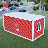 Conteneur détachable portable préfabriqué modulaire minuscule maison abri de jardin minuscule cabine cuisine Mobile vie acier extérieur