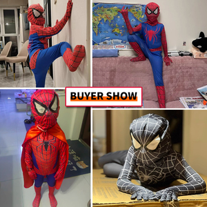 22 stili Unisex bambini supereroe <span class=keywords><strong>Spiderman</strong></span> Set Costume stile 3D di Halloween Cosplay tuta per i ragazzi e le ragazze per gli adulti - Product Image 3