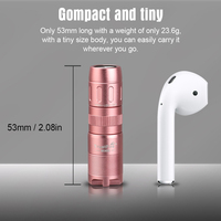 TrustFire Mini Lampe Torche LED Magnétique Portable 105 Lumens USB-C Rechargeable en Alliage d'Aluminium, Lampe Porte-clés EDC pour Usage Quotidien