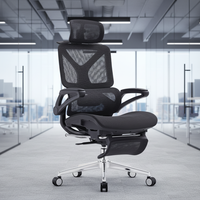 Fauteuil de Direction Ergonomique Haut de Gamme en Maille pour Bureau, Qualité Professionnelle Usine