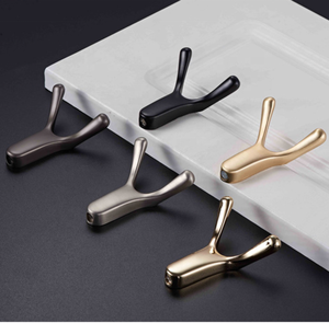 아연 합금 침실 샤워 룸 수건 후크 도어 후크 주방 캐비닛 홀더 - Product Image 2