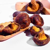 Chips de verduras fritas al vacío de setas Shiitake Producto de aperitivos de frutas y verduras