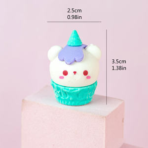 Großhandel Tier-Dessert-Radiergummis 4 Stile Neuartige Duftende Radiergummi-Sets für Kinder Günstige Schülergeschenke Direkt vom Hersteller mit Eigenem Logo - Product Image 5