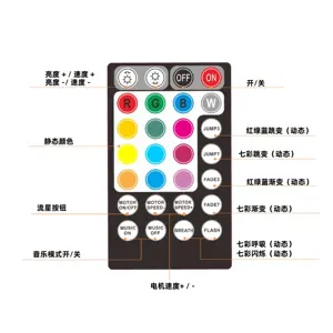 RGBW Car Home KTV Interior Light Kit APP Music Control Sound Sensor Fiber Optic Lights Headliner Starlight Light