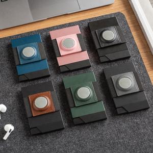 TILONSTAR TVC508AT Porte-cartes en aluminium fin de luxe pour homme avec blocage RFID, porte-cartes de crédit pop-up avec bande élastique - Product Image 6