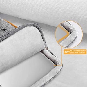 Logotipo personalizado impermeable 13 14 <span class=keywords><strong>15</strong></span> <span class=keywords><strong>15</strong></span>,6 pulgadas <span class=keywords><strong>ordenador</strong></span> Messenger Notebook Laptop Case Laptop Sleeve Bags Cover para mujer MacBook - Product Image 3