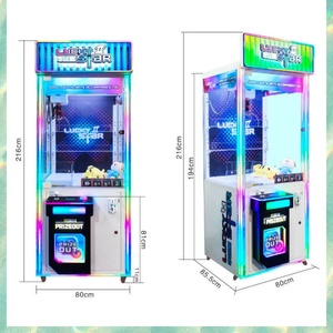 Claw Machine Lucky <b>Star</b> Prize Vending Arcade Game Coin Operated Toy Catcher for Shopping Mall Amusement Center With <b>Led</b> <b>Light</b> - Product Image 3