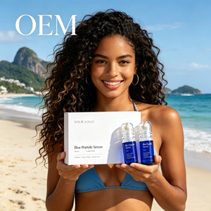 Suero Micropeptídico Azul OEM de Fórmula Personalizada, Revitaliza Visiblemente la Piel Opaca, Venta al por Mayor para Tiendas Online y Físicas - Product Image 1