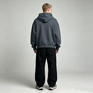 men's joggers Custom French Terry Cotton Jogger Pants Drawstring Casual <b>Track</b> <b>Trousers</b> for Men pants - Product Image 5