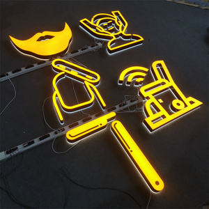 Letreros comerciales logo letrero de publicidad al aire libre letrero de letras de canal LED para barbería - Product Image 6