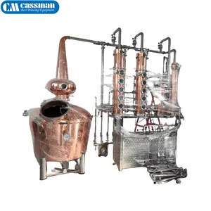 500L semi automated winery plant beer brewing equipment