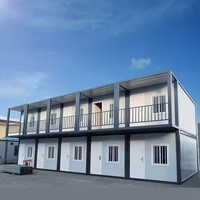 Kit Maison Conteneur Flottant Portable Flat Pack Cabin Contenedores De 20 'Para Hotel