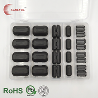 Kit de Ferrita Personalizable Careful SCRC para Eliminación de Interferencia de 1-300MHz, Caja de PP de 3-13mm de Diámetro Interior, RoHS REACH