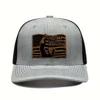Casquette Trucker Snapback en Maille Brodé avec Logo Personnalisé de Haute Qualité, 6 Panneaux, Style Vintage Sportif, Respirante et Imperméable