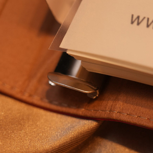 High Quality New Design Loose Leaf Pu <b>Leather</b> Hard Cover Sewing Bound A5 Notebook <b>Diary</b> - Product Image 5