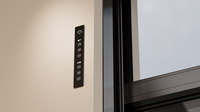 Ventanas Corredizas Automáticas Verticales Personalizadas de Diseño Moderno Wazzor AS2047 NFRC, Ventana Eléctrica Inteligente de Aluminio con Elevación Automática