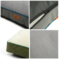Lit pour chien et chat Oem XL Oxford en fausse fourrure solide, moderne, imperméable, avec mousse amovible